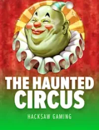 the haunted circus slot logo